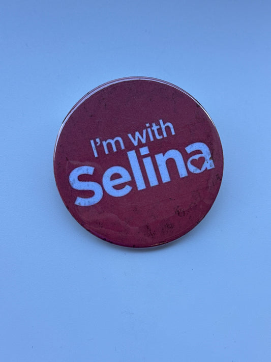 VEEP: Selina HERO large Campaign Pin from Season 7