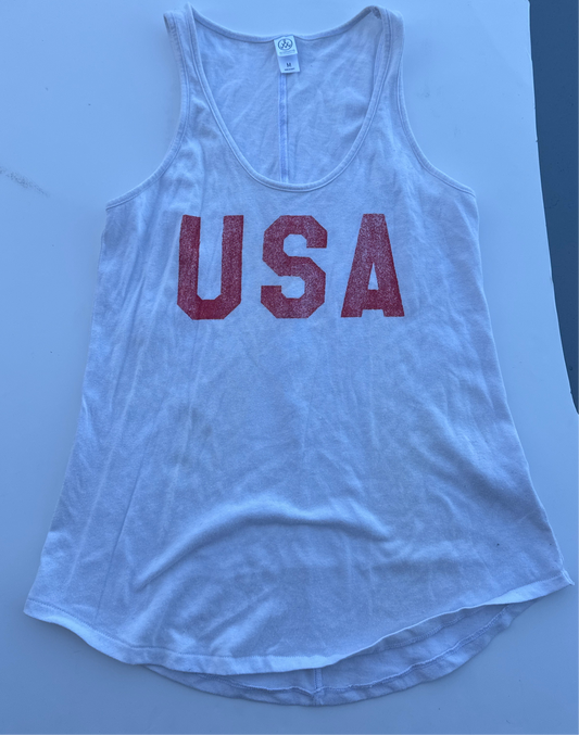 BONES: Dr Brennan HERO USA Tank Top Shirt (M)