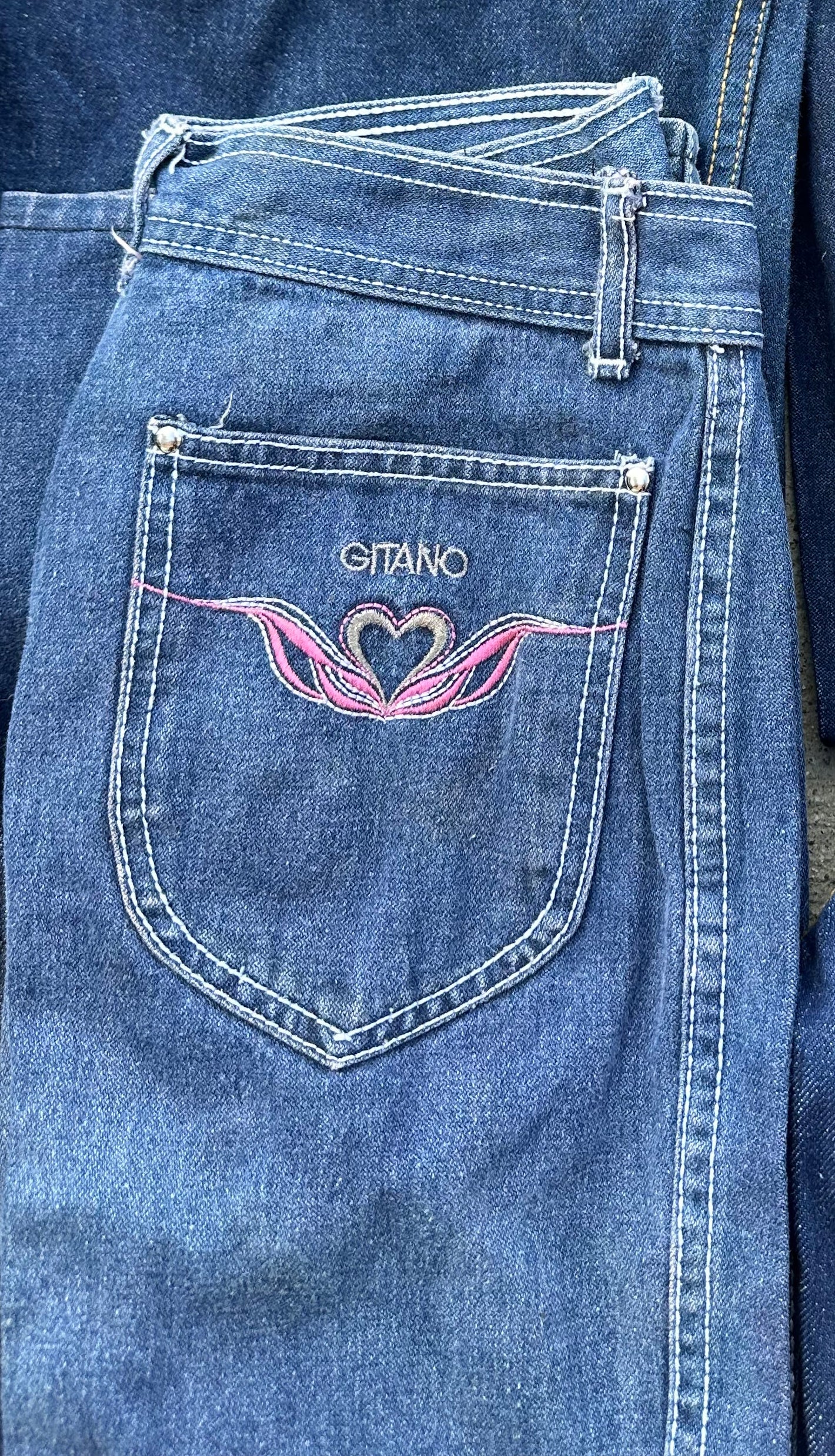 THE GET DOWN: Mylene's Vintage GITANO Denim Jeans (S)