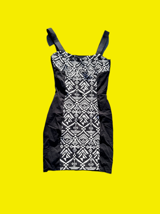 30 ROCK: Liz Lemon H&M small black summer Dress (S)