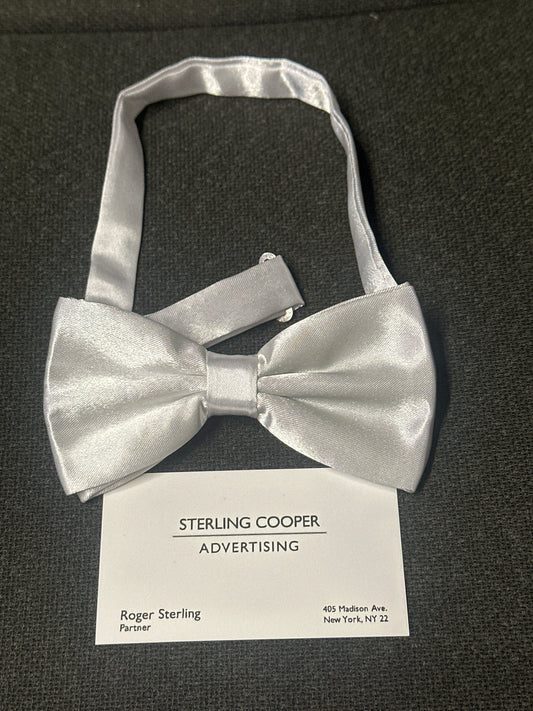 Mad Men: Roger Sterling's Bow tie and Sterling Cooper Business Card