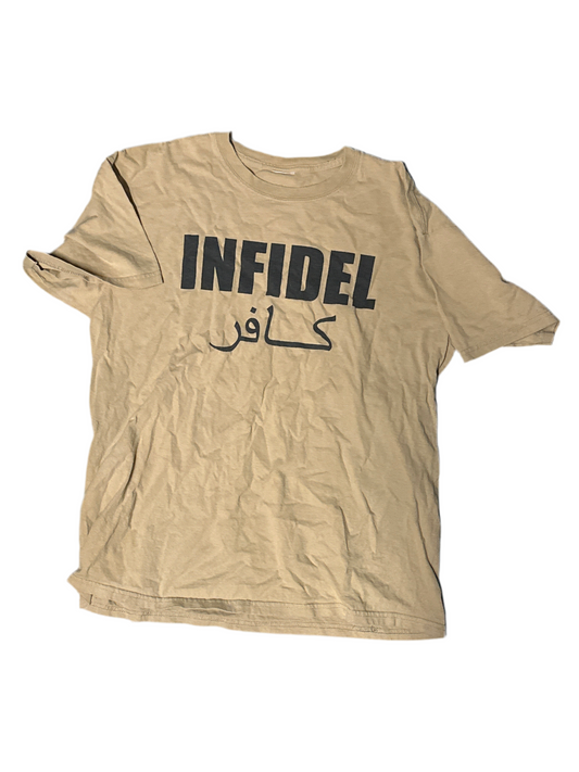BONES: Agent Booth's “INFIDEL” Short Sleeve Shirt (L)