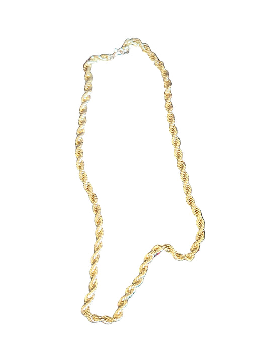 30 ROCK: Tracy's Gold Rope Chain Necklace