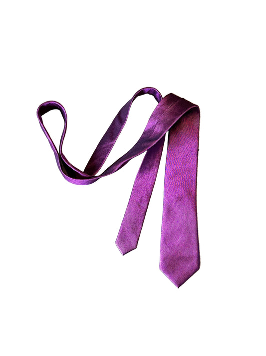 THE OFFICE: Andy’s production used PurPink color Necktie