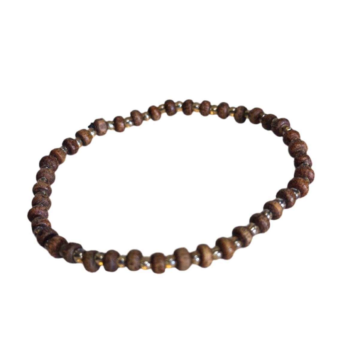 CALIFORNICATION: Hank Moody Brown Bead Bracelet