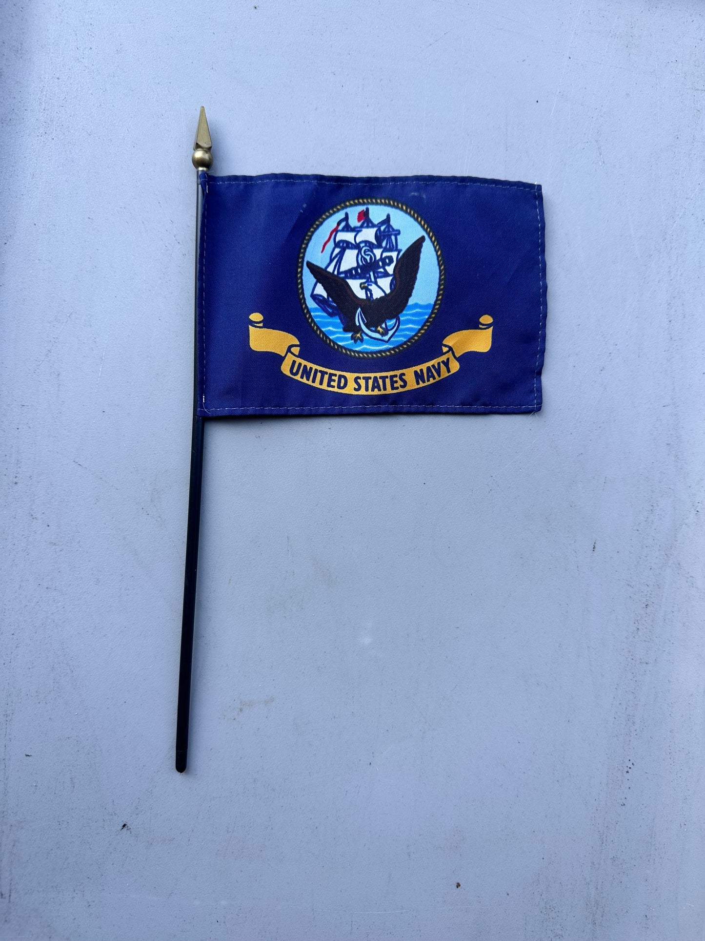 MAD MEN: Don Draper’s Armed forces & USA small flag set