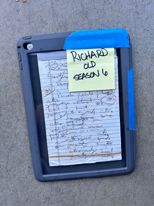 VEEP: Richard’s HERO Notes Season 6