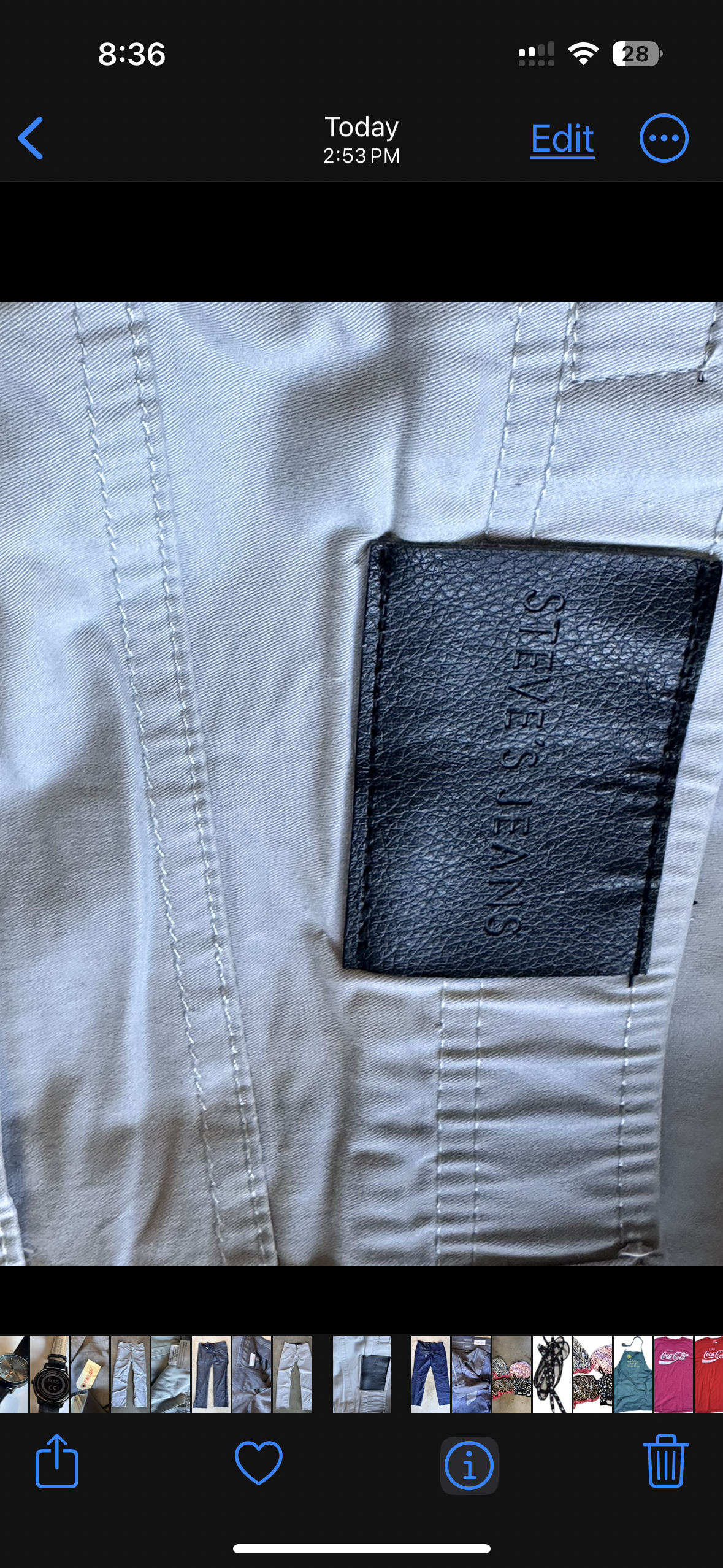 JUSTIFIED: Raylan's Beige Steven Allen Pants (32/32)