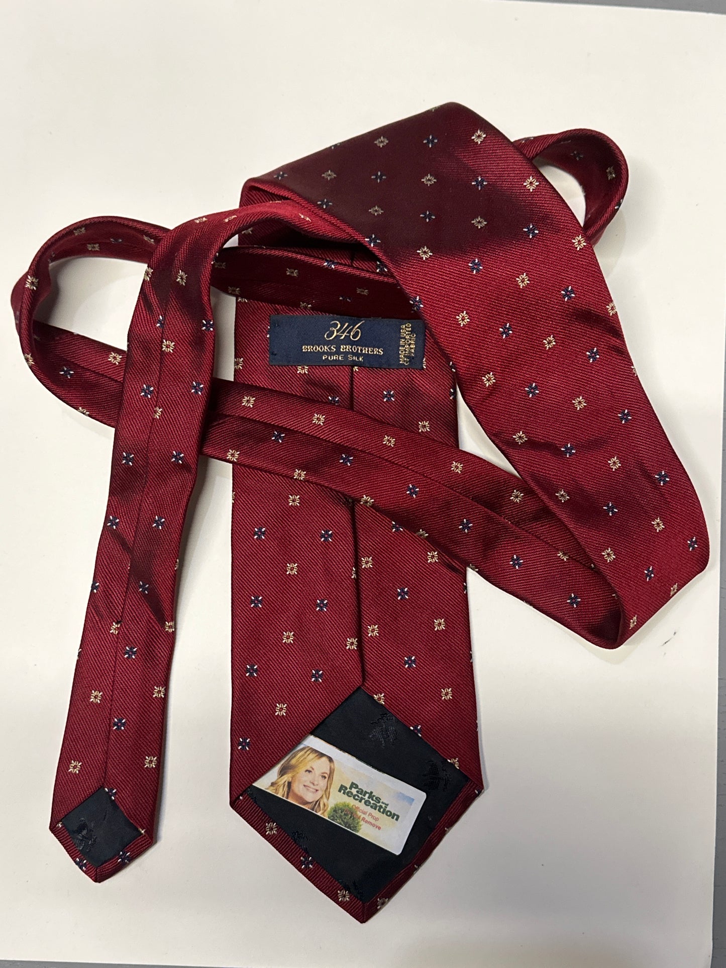 PARKS AND RECREATION: Andy Dwyer Red Necktie