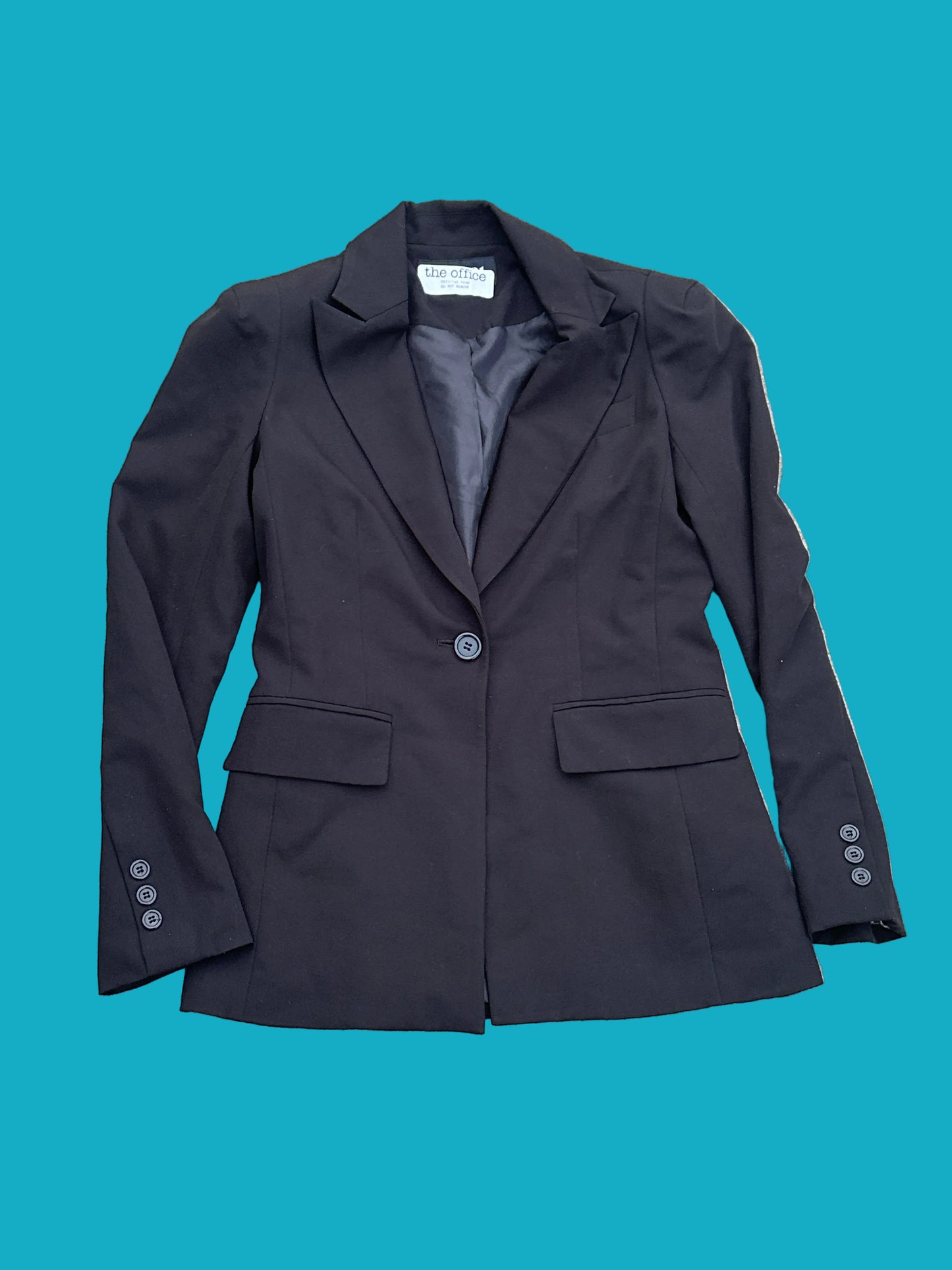THE OFFICE: Pam Beesly's Black Sport Coat (S)