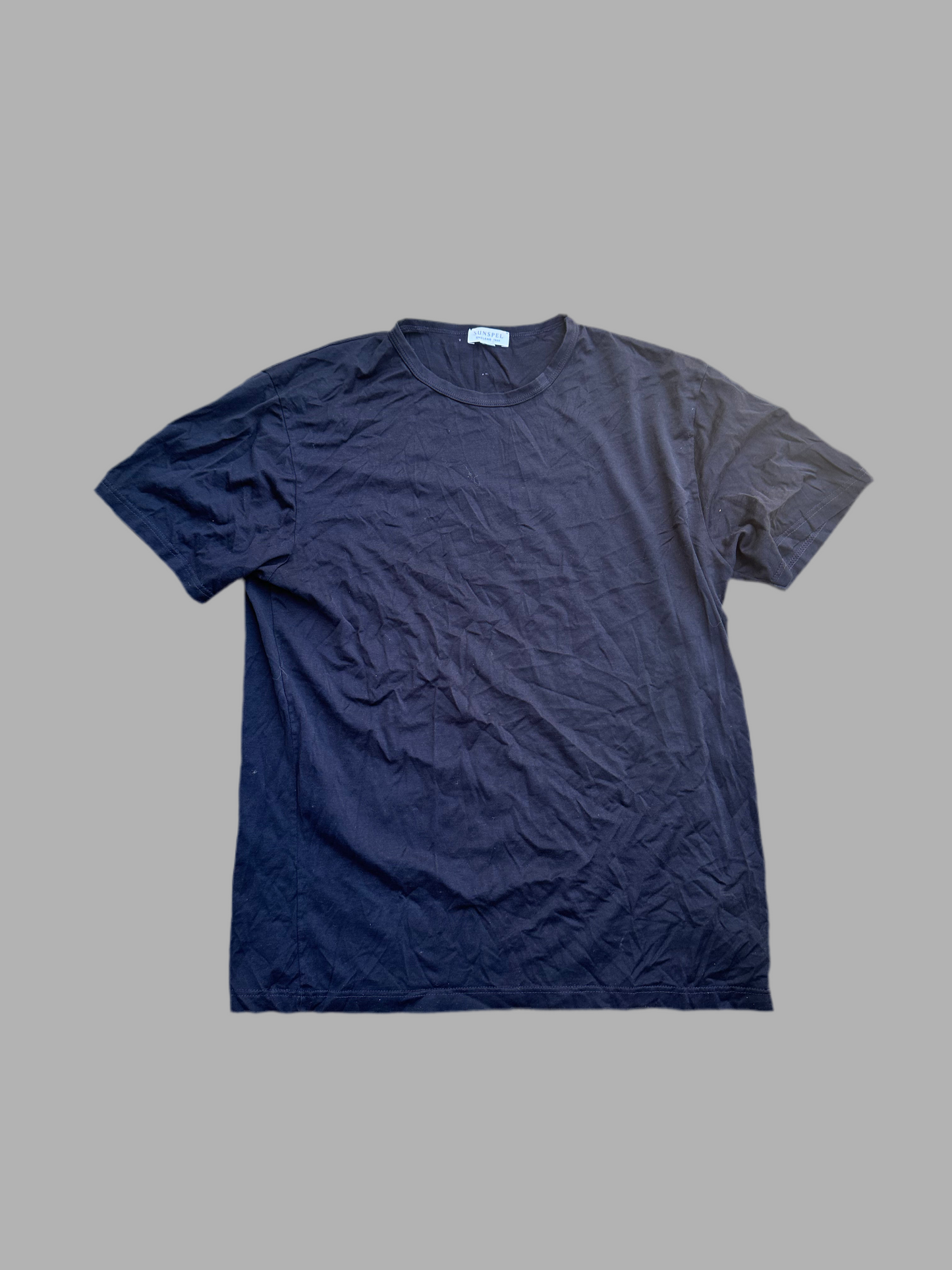 WRATH OF MAN: “H” HERO SUNSPEL Black Cotton T-Shirt (L)
