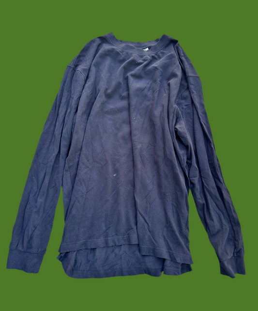 BREAKING BAD: Jesse Pinkman oversized Long sleeve Black LS Shirt (L)