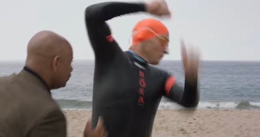 SILICON VALLEY: Gavin Belson's Hooli Cares Triathlon Swim Cap