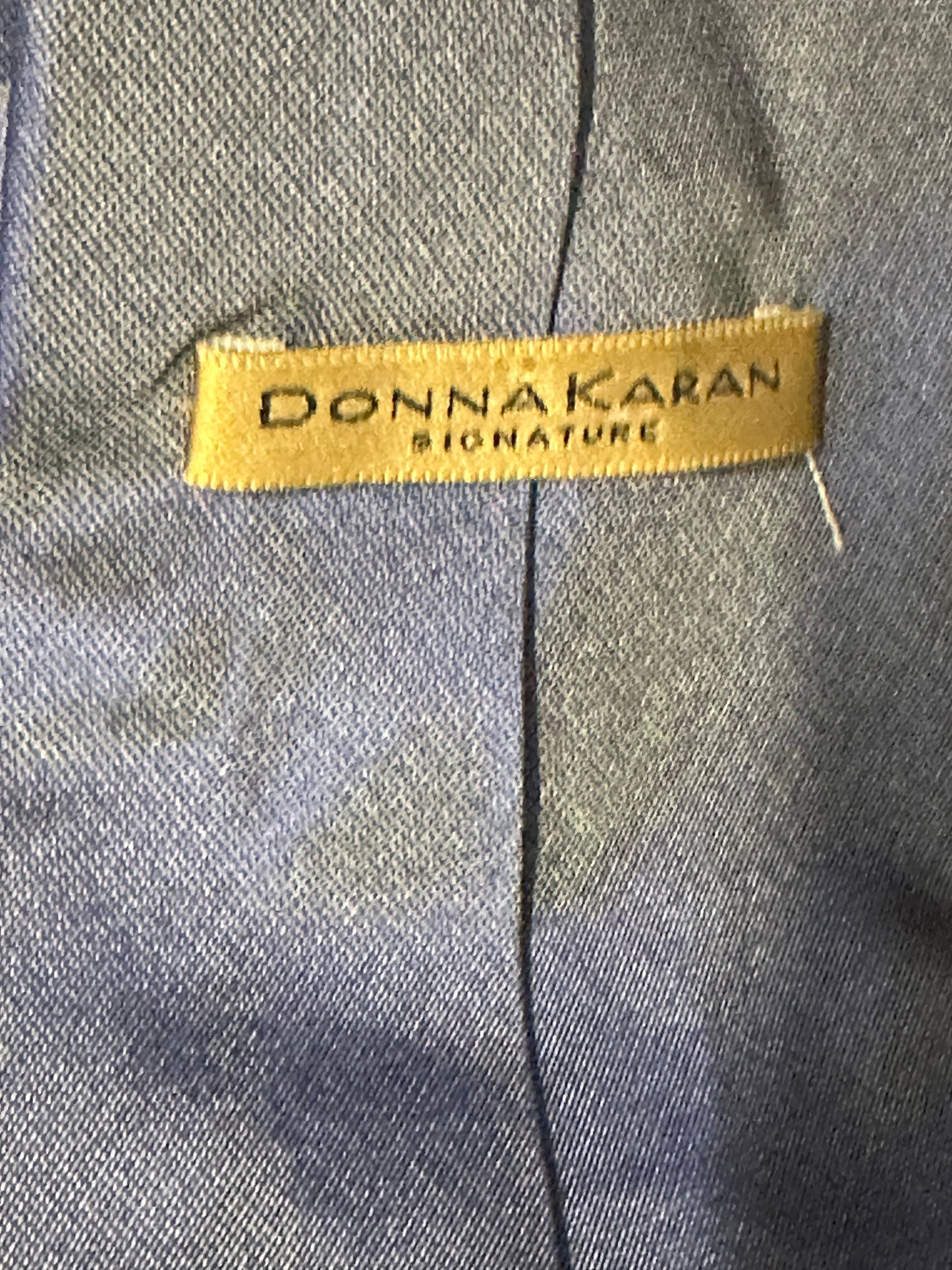 THE OFFICE: Jim’s Donna Karan Blue Silver Silk Necktie