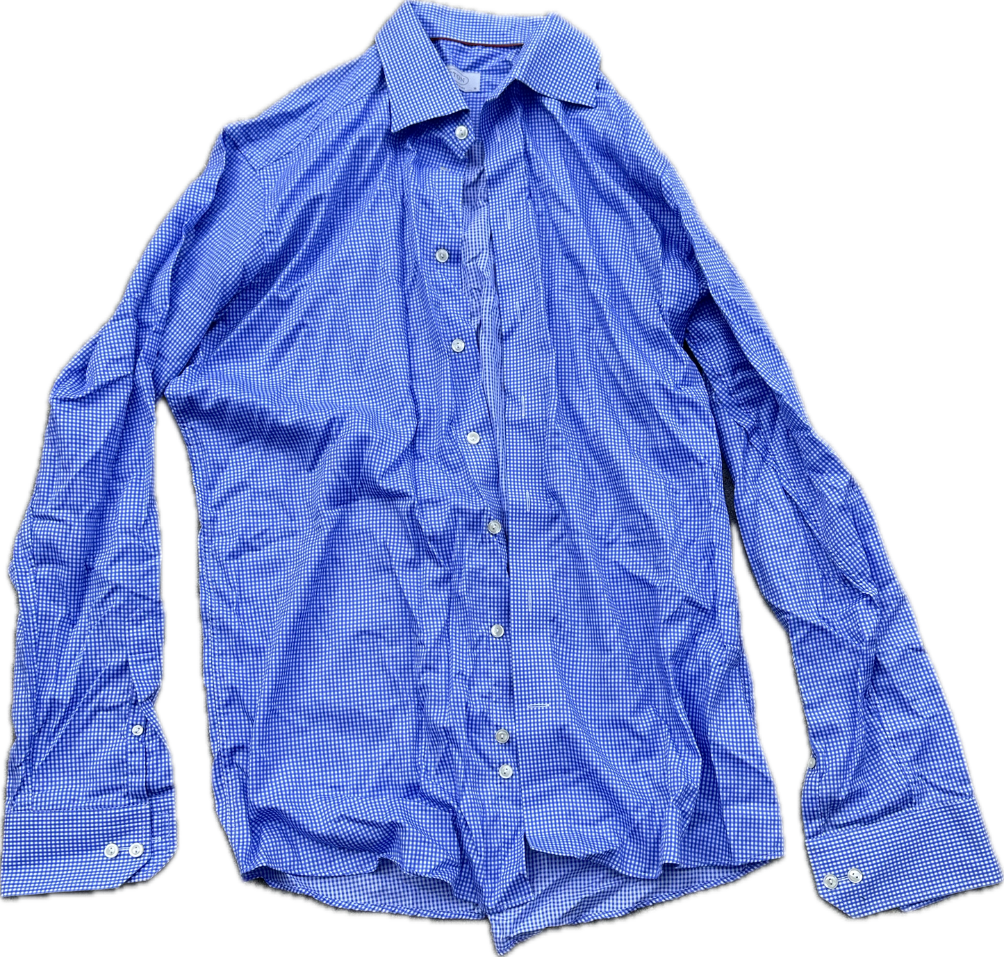 HOUSE: Dr. James Wilson's HERO ETON Blue Plaid Button Shirt (16)