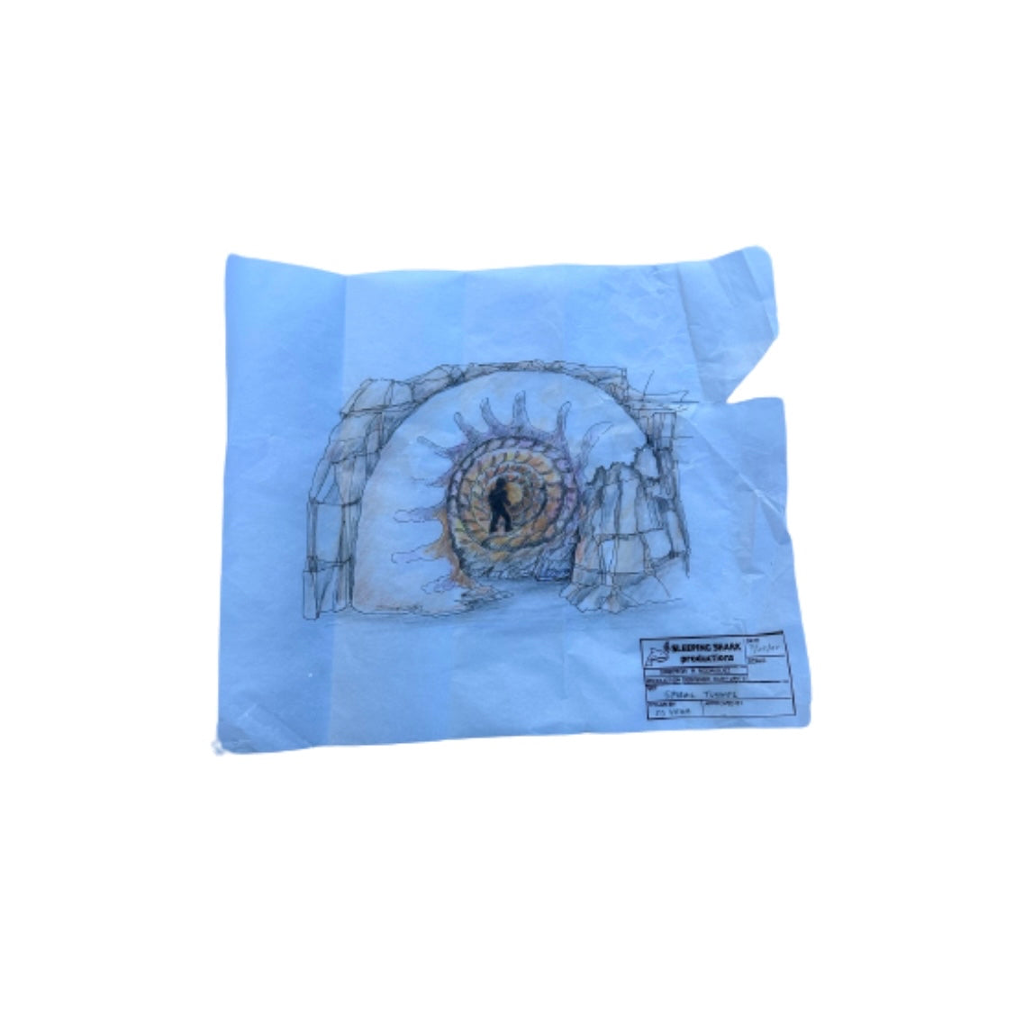 SPY KIDS 2: Robert Rodriguez’s Spy Kids 2 Set Drawing by Ed Vega 9/12/01