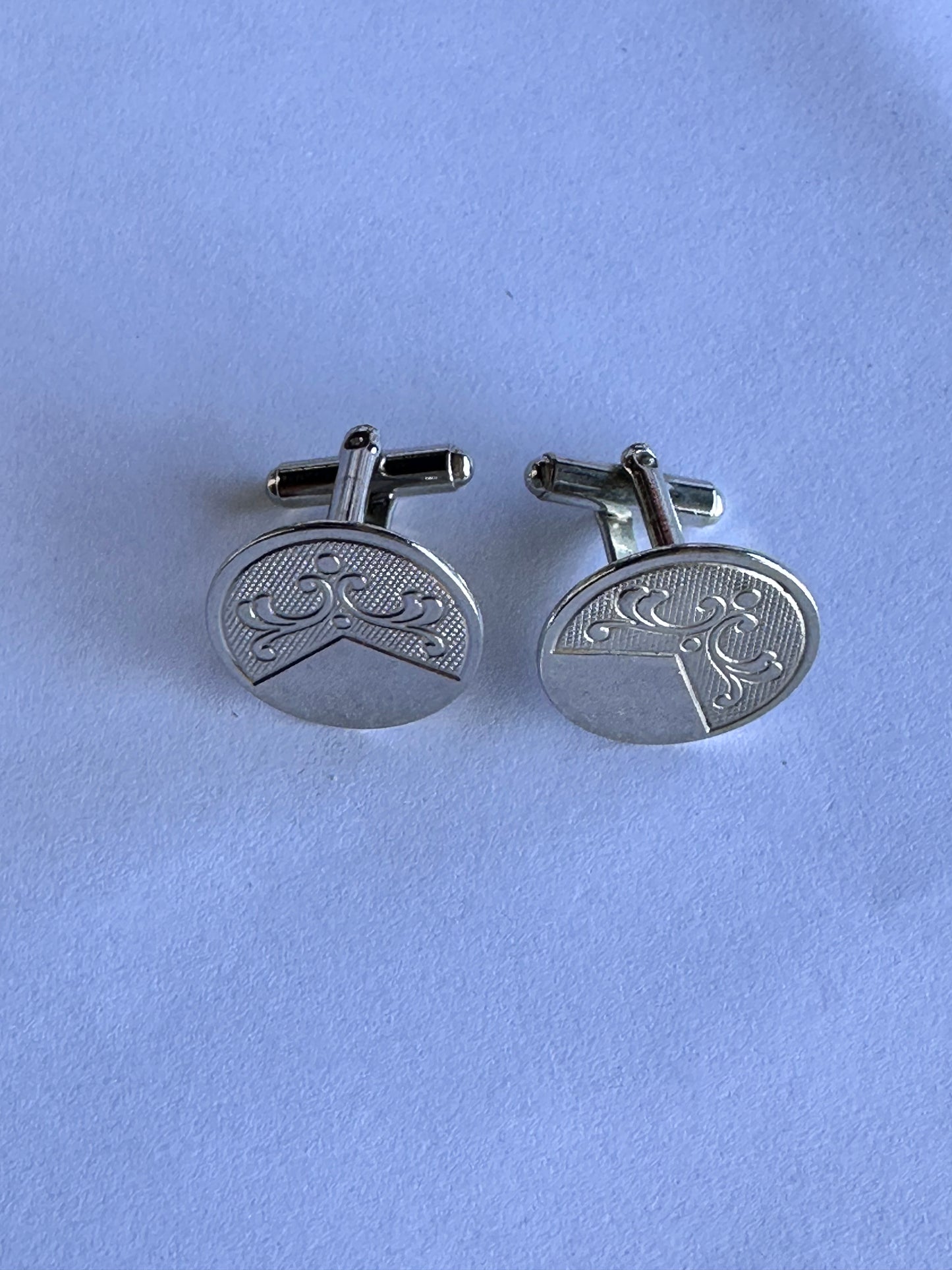 MAD MEN: Pete Cambell's HERO Mid-Century Cufflinks & Business Card