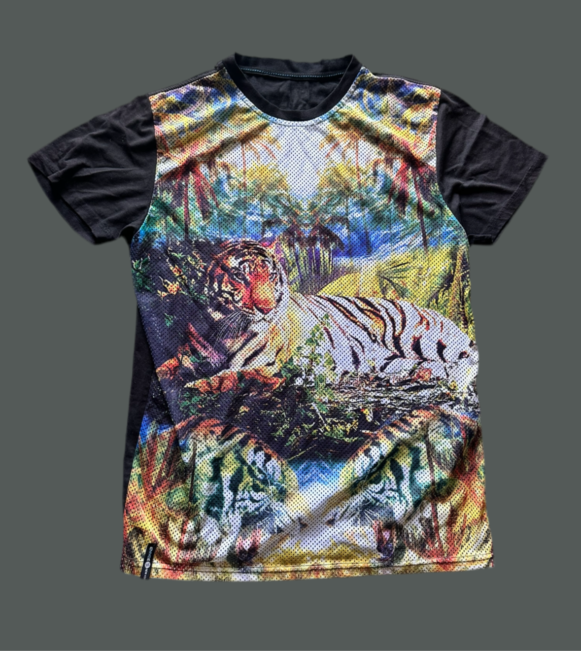 BALLERS: Ricky Jarret’s Mesh Designer Shirt (L)