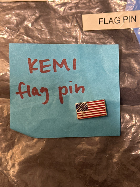 VEEP: Kemi Talbot HERO American Flag Pin