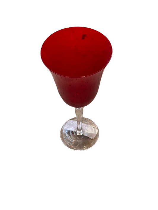 MAD MEN: Joan’s Mid-Century Deco Wine Glass