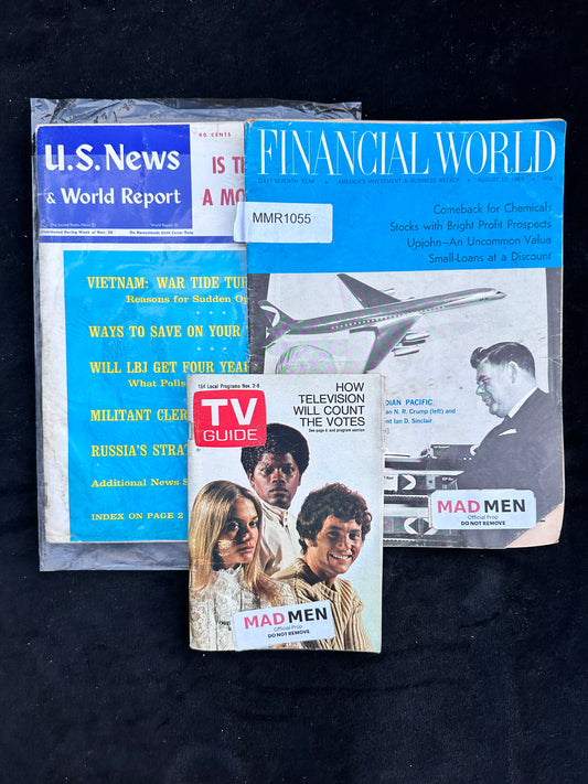 MAD MEN: Betty’s Misc. MAGAZINE 1960-1975 Set Decoration