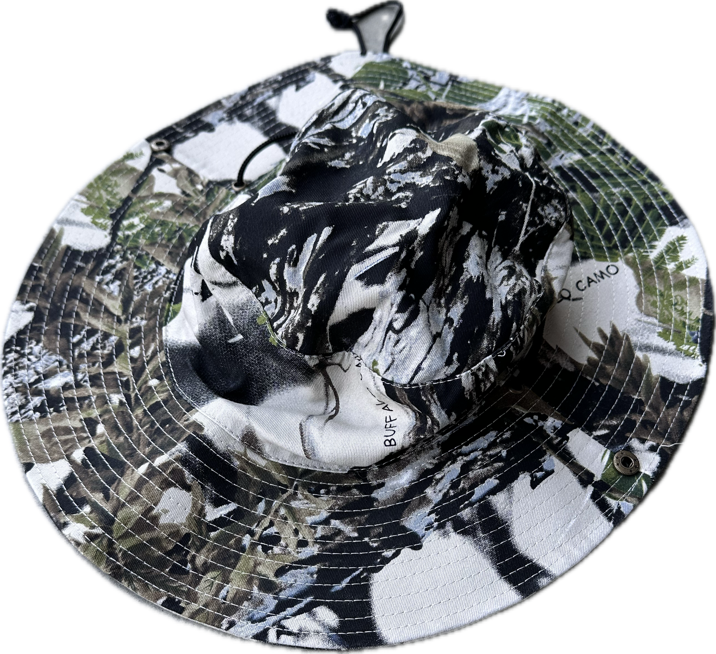 BONES: Agent Aubrey's Camouflage Bucket Hat