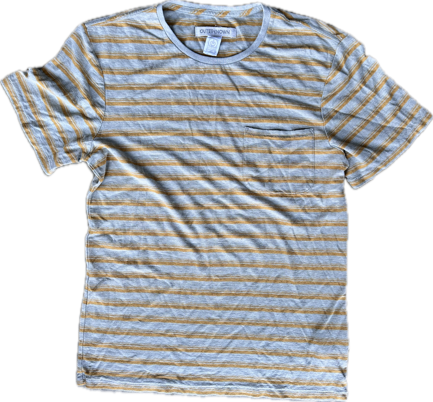 SILICON VALLEY: Jian-Yang's Yellow Stripe Shirt (S)