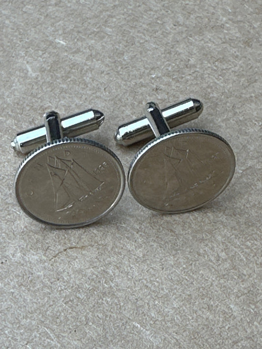 MAD MEN: Ken’s Vintage Silver Cufflinks