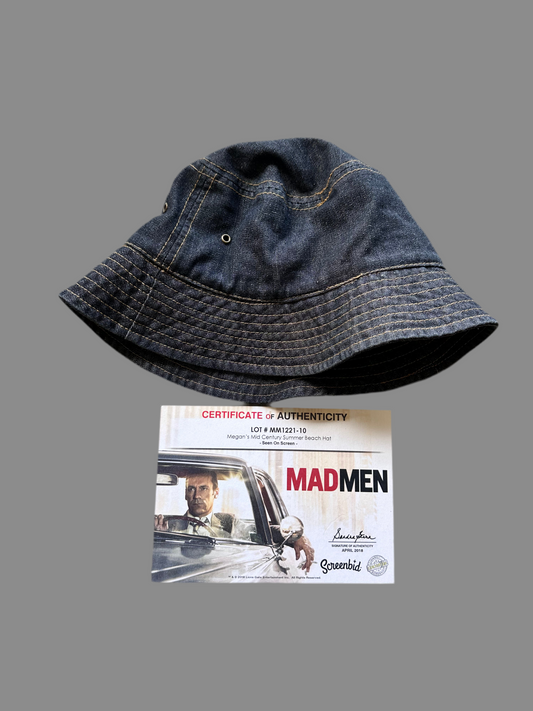 MAD MEN: Megan’s mid-century Beach Hat