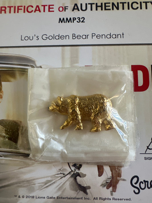MAD MEN: Lou's Mid-Century Golden Bear Emblem