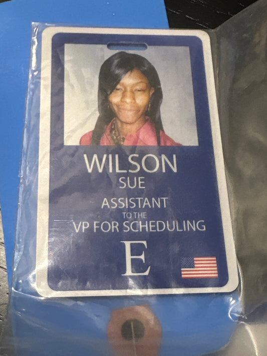 VEEP: SUE WILSON HERO Whitehouse ID Badge