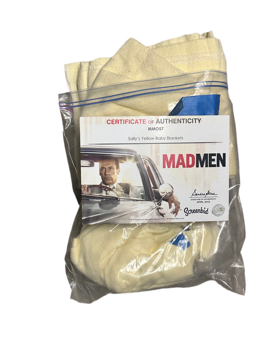 MAD MEN: Sally Draper’s Vintage Yellow Sheets