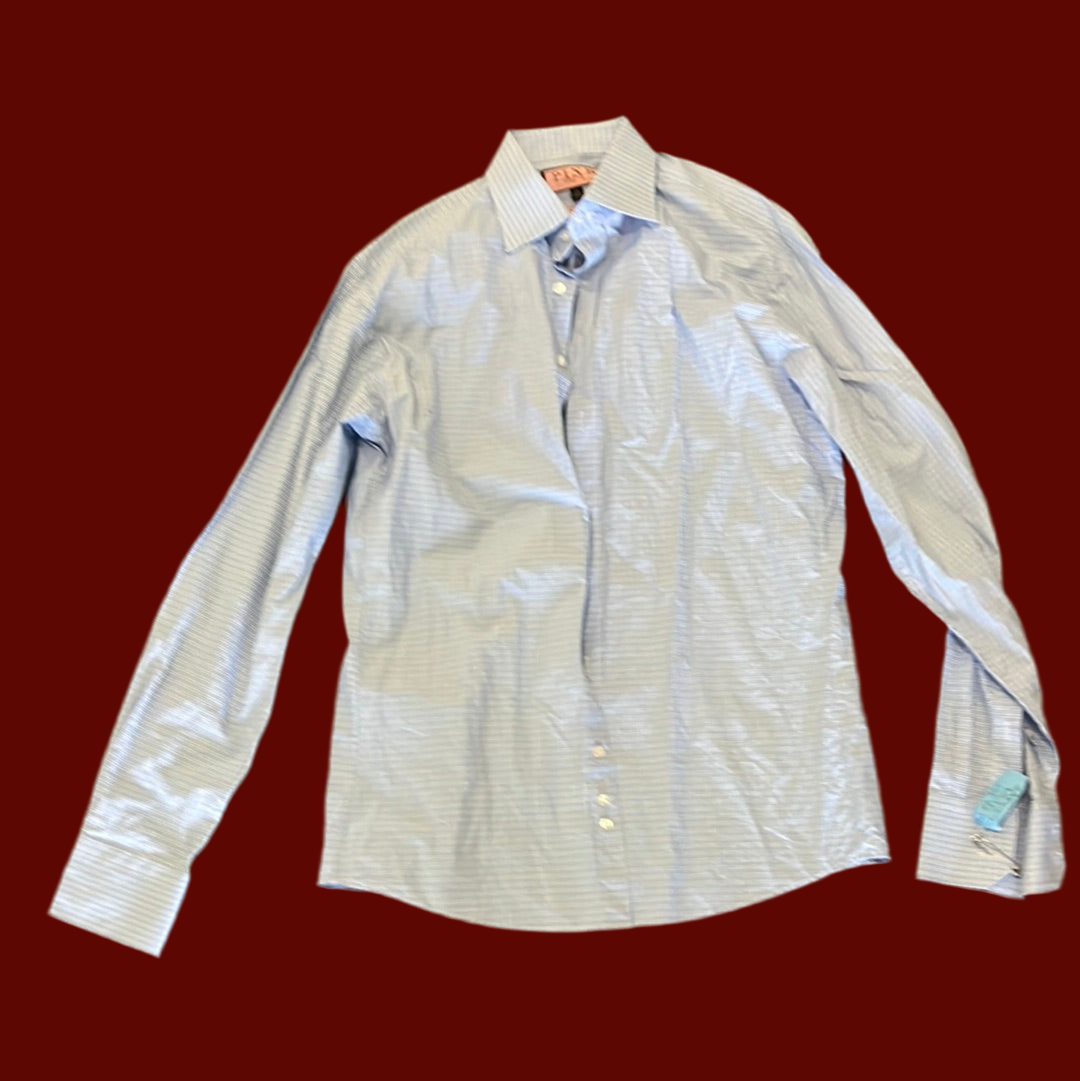 VEEP: Dan's Ep 305 PINK Blue Plaid Button Down (16/41)