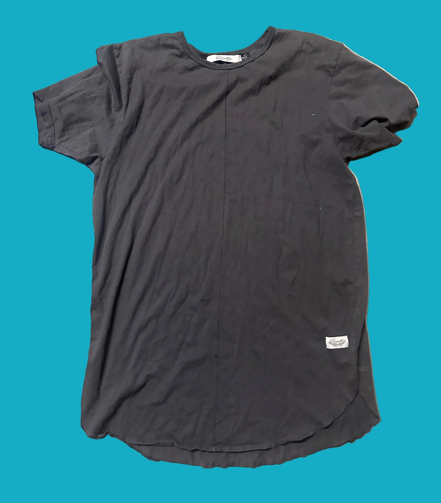 BALLERS: Ricky's KENNETH COLE Charcoal Shirt (L)