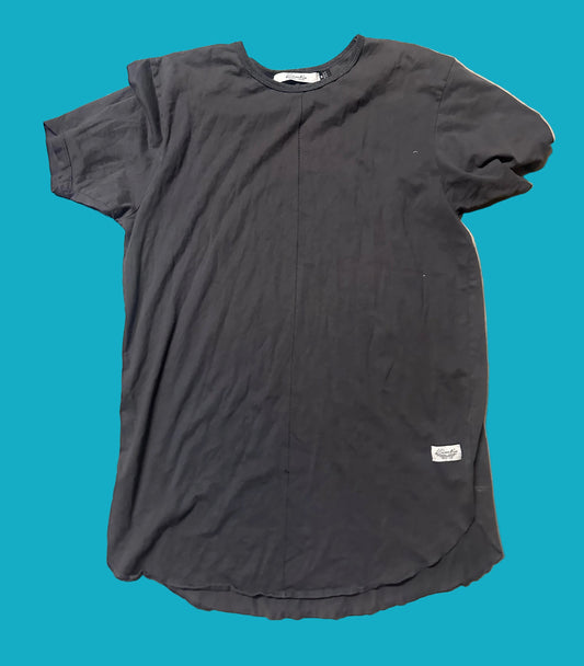 BALLERS: Ricky's KENNETH COLE Charcoal Shirt (L)