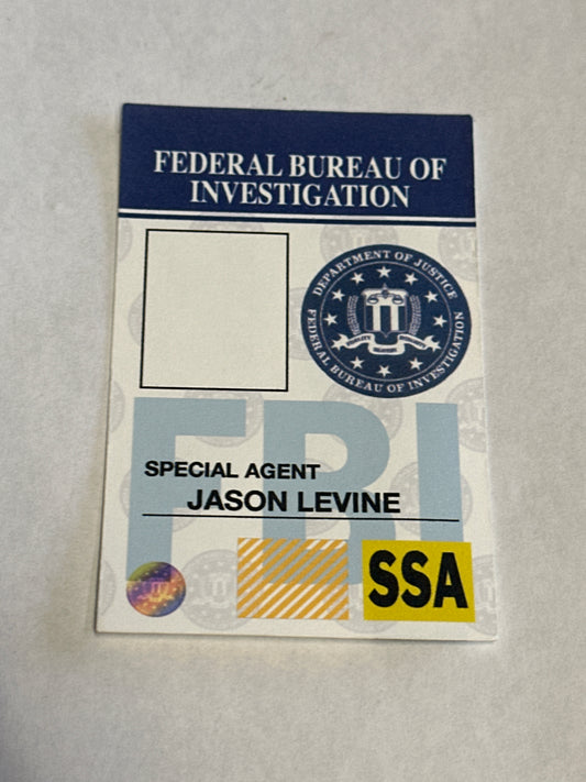 BONES: Key Cast HERO Special Agent FBI Badges