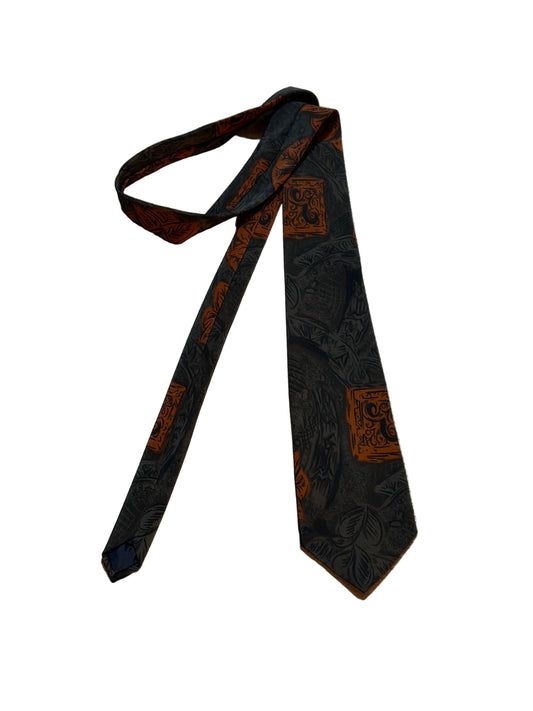 BONES: Agent Booth's Silk Necktie and Business Card