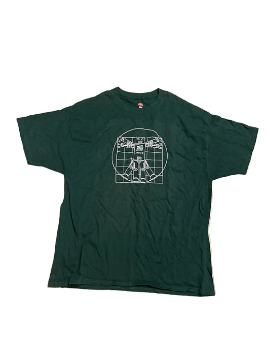 SILICON VALLEY: Gilfoyle's HERO Robot print Shirt (L)