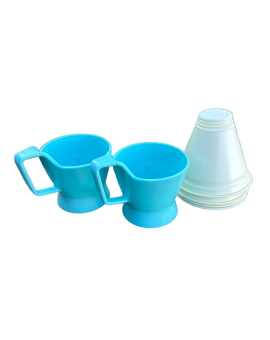 MAD MEN: Donald and Draper's Vintage Solo Cozy Coffee Cups & Lily Filters