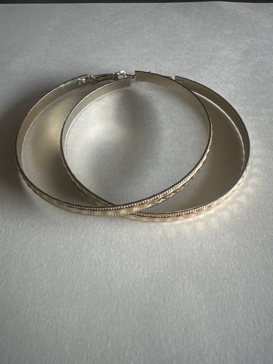 BALLERS: Amber's HERO Large Hoop Earrings