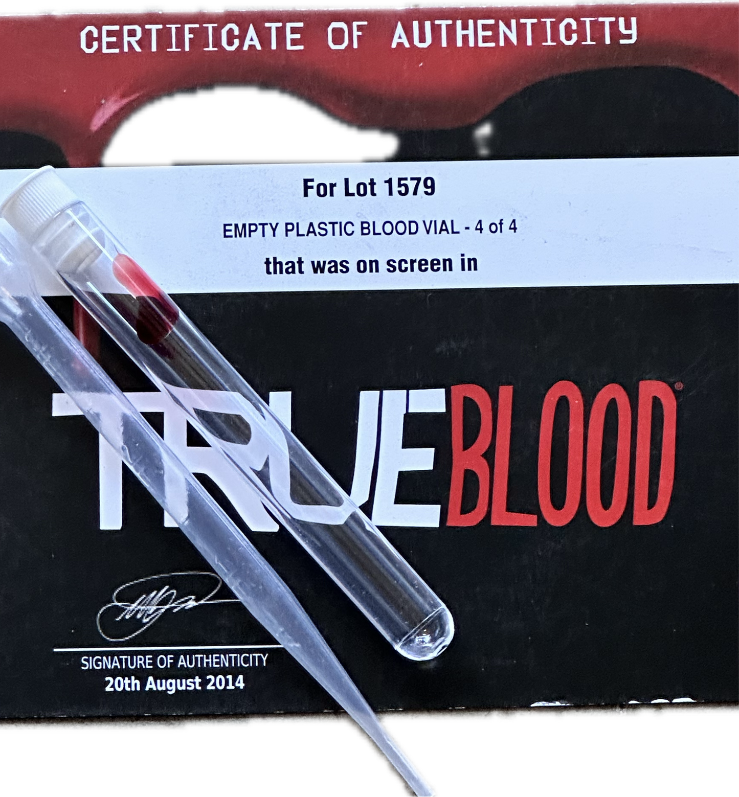 TRUE BLOOD: Sookie’s Vampire HERO Blood Vile Containers