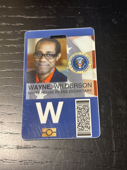 VEEP: Wayne Wilderson The Hill Press Pass