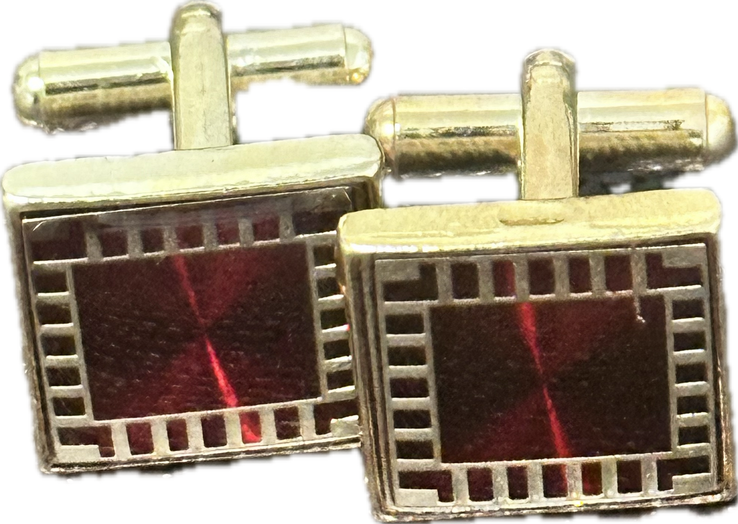 MAD MEN: Roger Sterling’s Mid-Century Cufflinks & Business Card