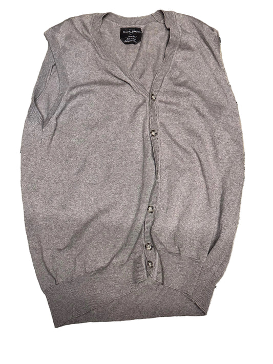 THE OFFICE: Andy’s Production Used V-neck button sleeveless Sweater (M)