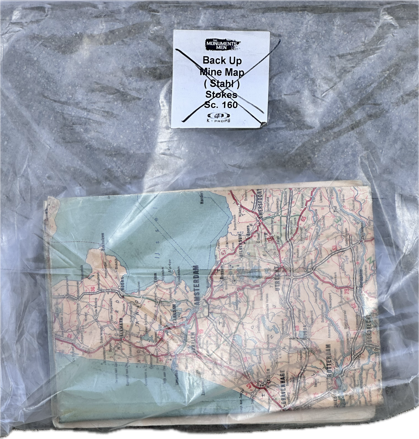 MONUMENTS MEN: Frank Stokes Mine Map from Sc. 160