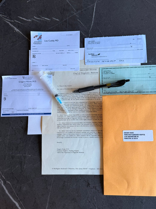 HOUSE: Dr House and Cast HERO Props and Set Decorations