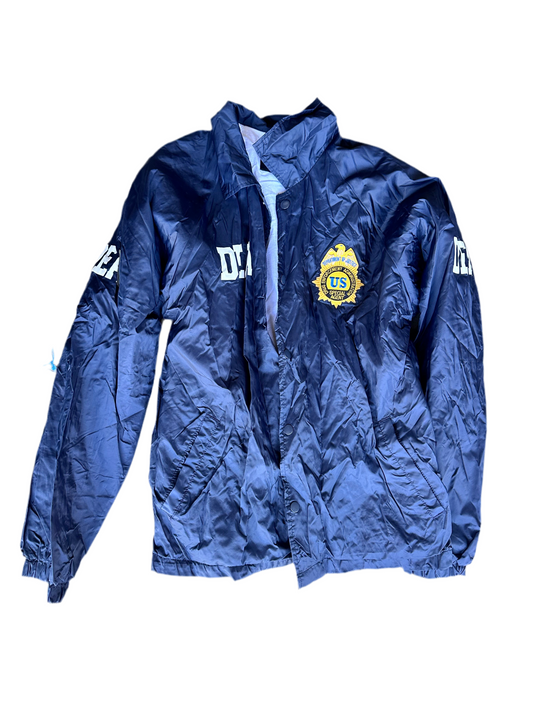 SHADES OF BLUE: Harlee blue DEA Jacket (S)