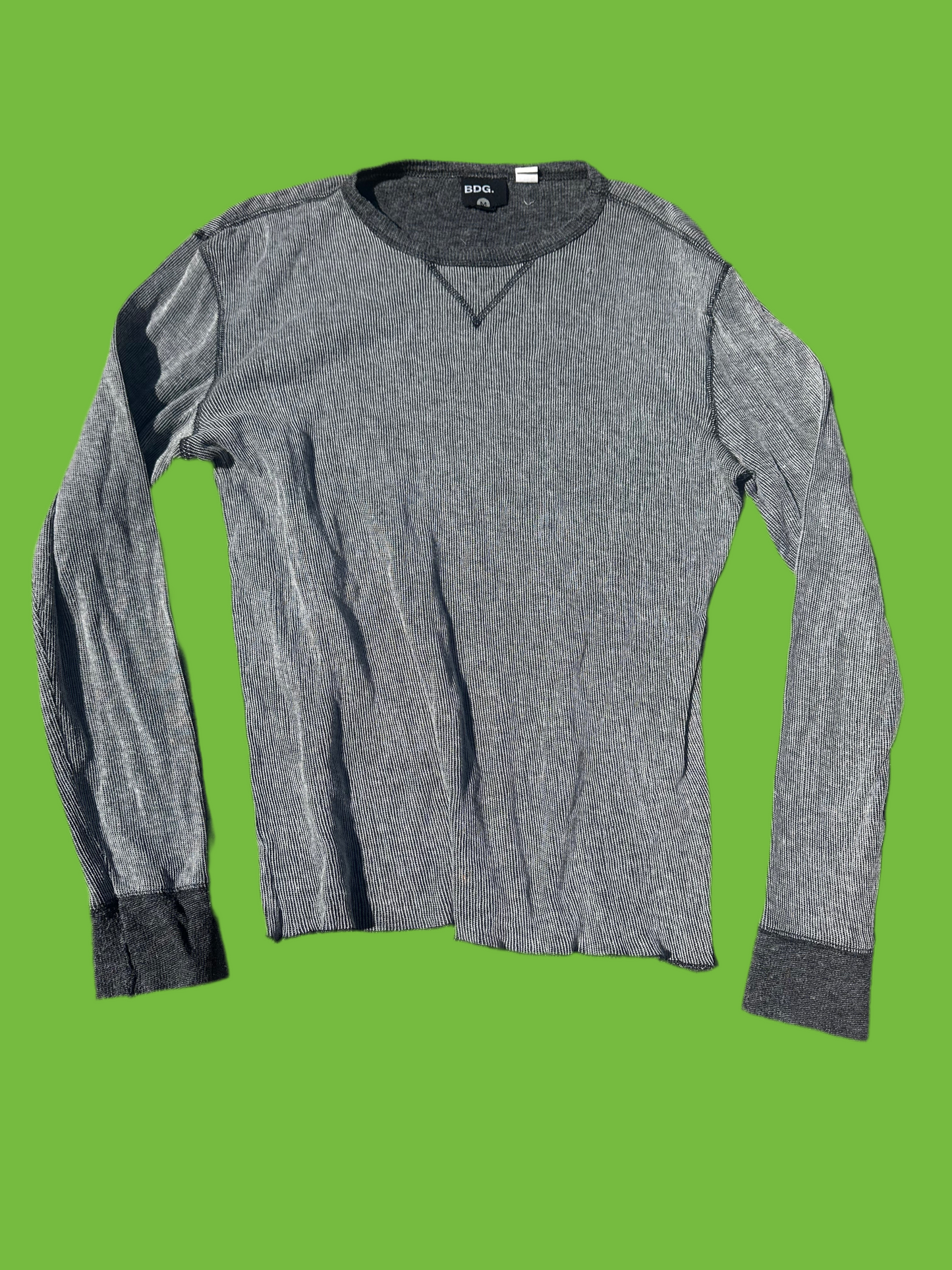 SILICON VALLEY: Gilfoyle's Grey BDG Crewneck Shirt (M)