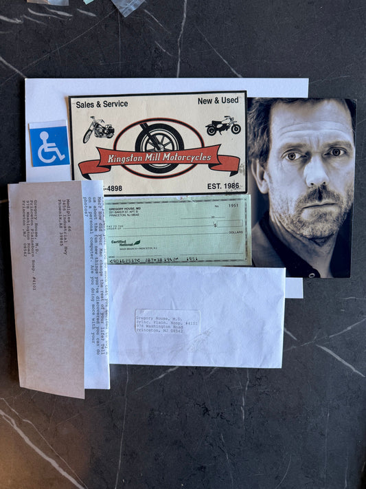 HOUSE: Dr House and Cast HERO Props and Set Decorations