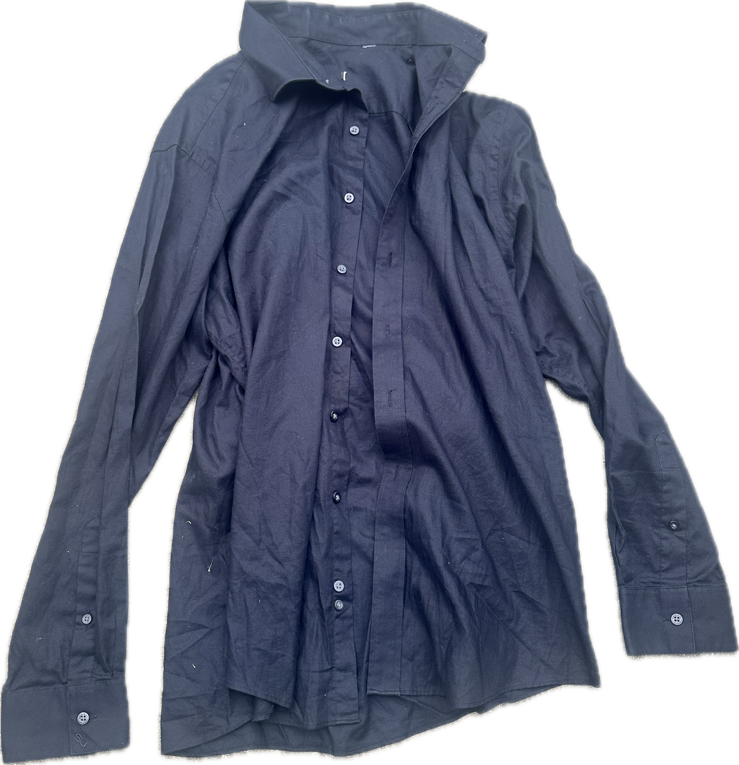 The Office: Dwight Schrute's Black Button Shirt (XL)